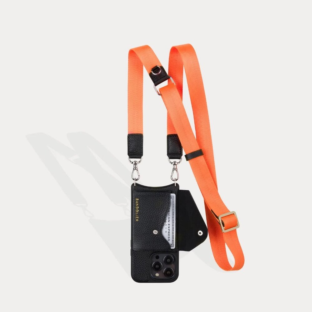 SOLD OUT Style! Like NEW Bandolier Billie Nylon Strap iPhone 13 Pro w/ Bonuses! - Picture 9 of 10